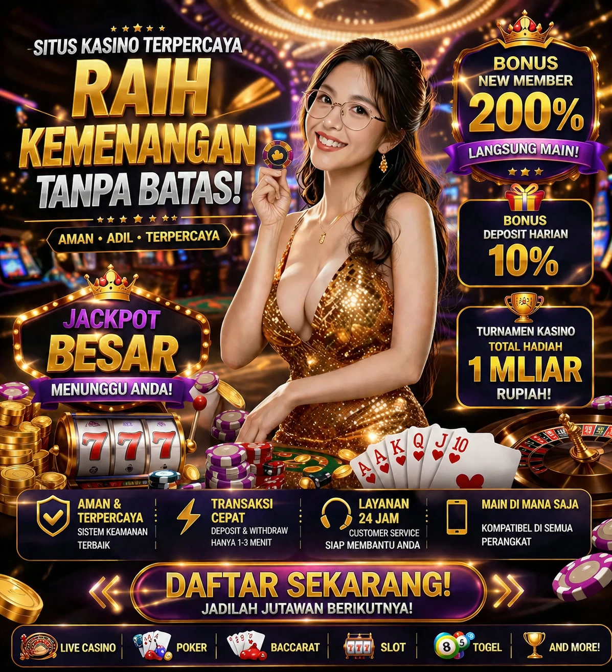 Roleta e blackjack 188w